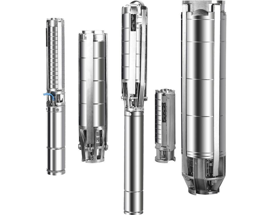 SJ不锈钢多级深井潜水电泵